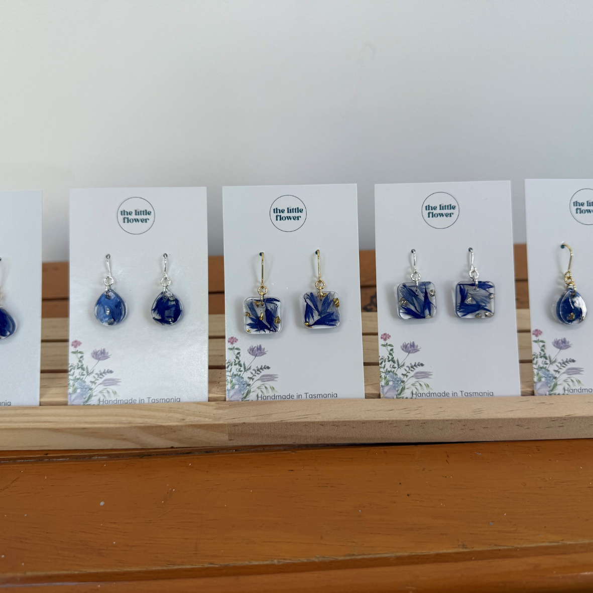Cornflower Earrings