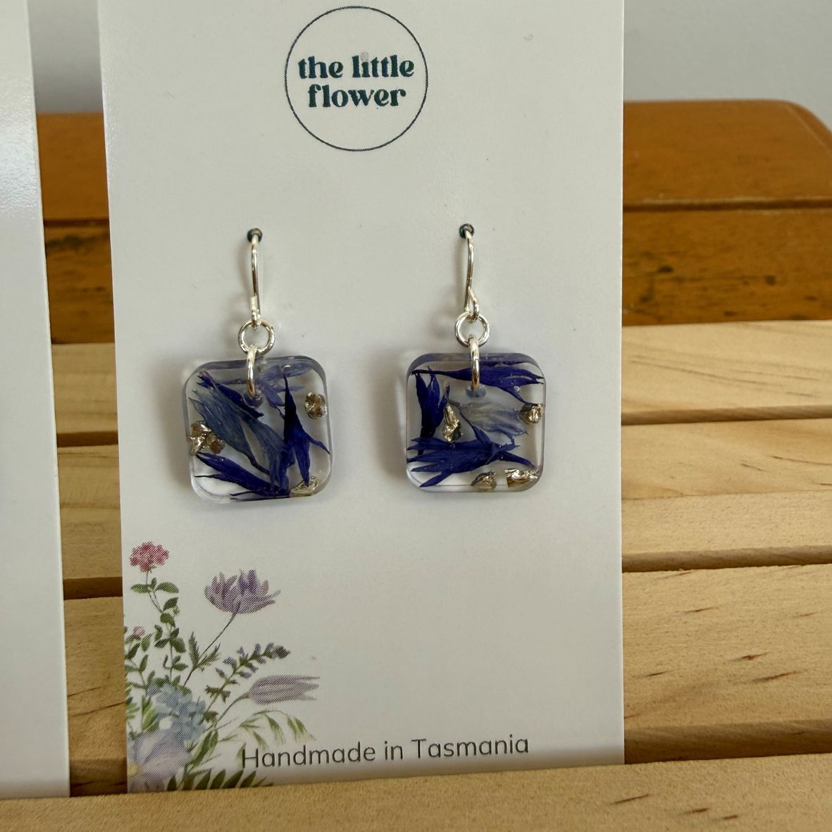 Cornflower Earrings
