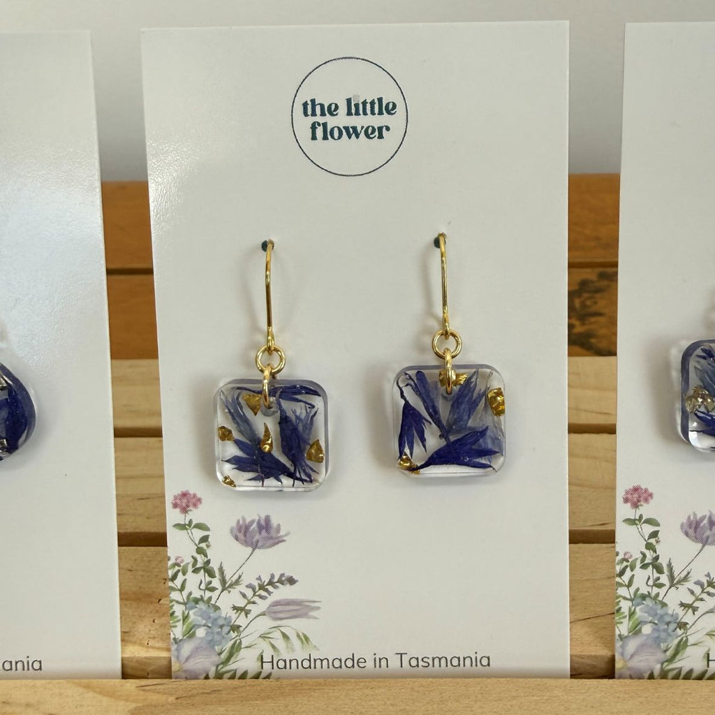 Cornflower Earrings